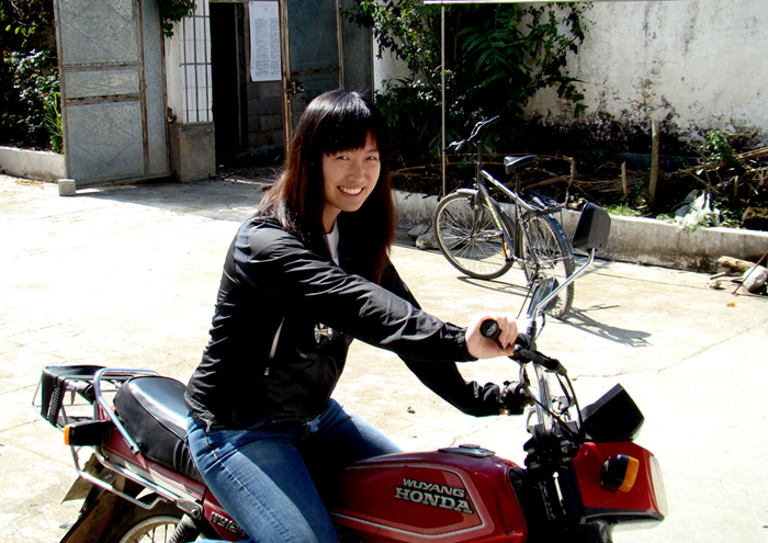 jessica goofing off
